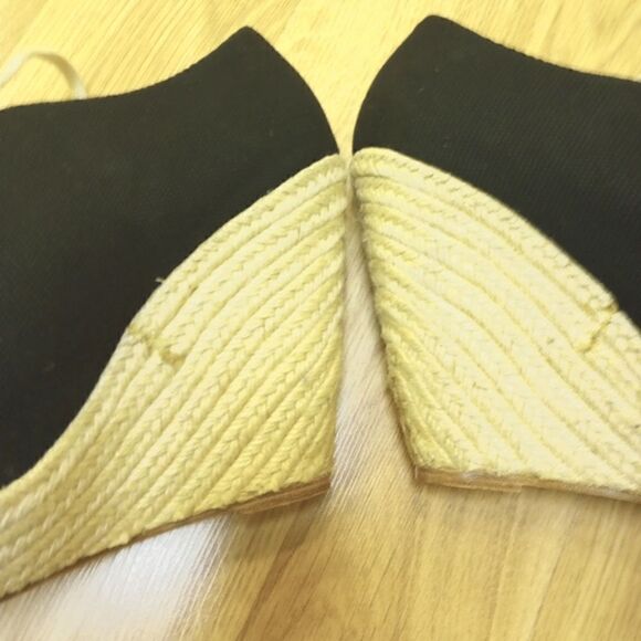 - Steve Madden canvas lace up wedge espadrilles - Picture 11 of 12